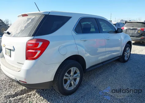 2016 Chevrolet Equinox Ls из США, поврежденный, VIN 2GNFLEEK8G6101904